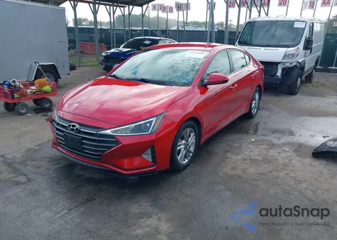2020 Hyundai Elantra Sel z USA, uszkodzony, nr VIN 5NPD84LF6LH555382